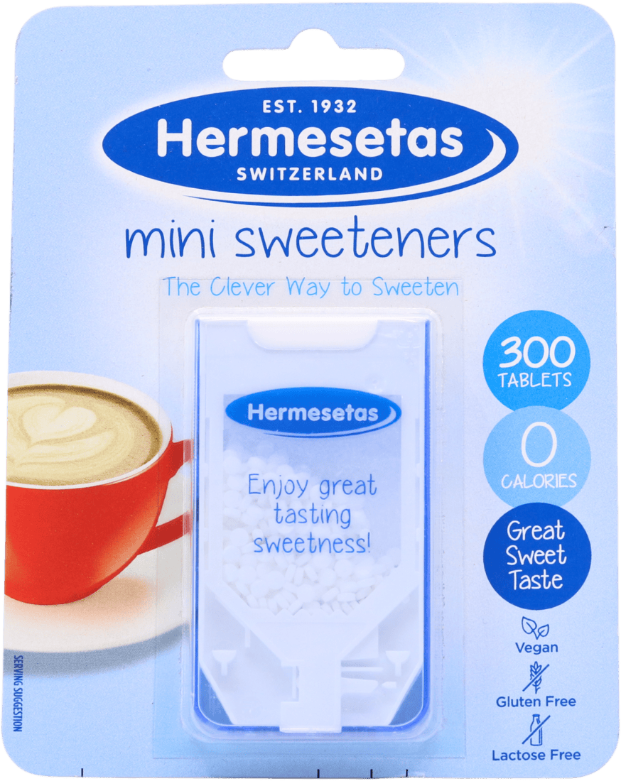Hermesetas Sweeteners 300 Tablets
