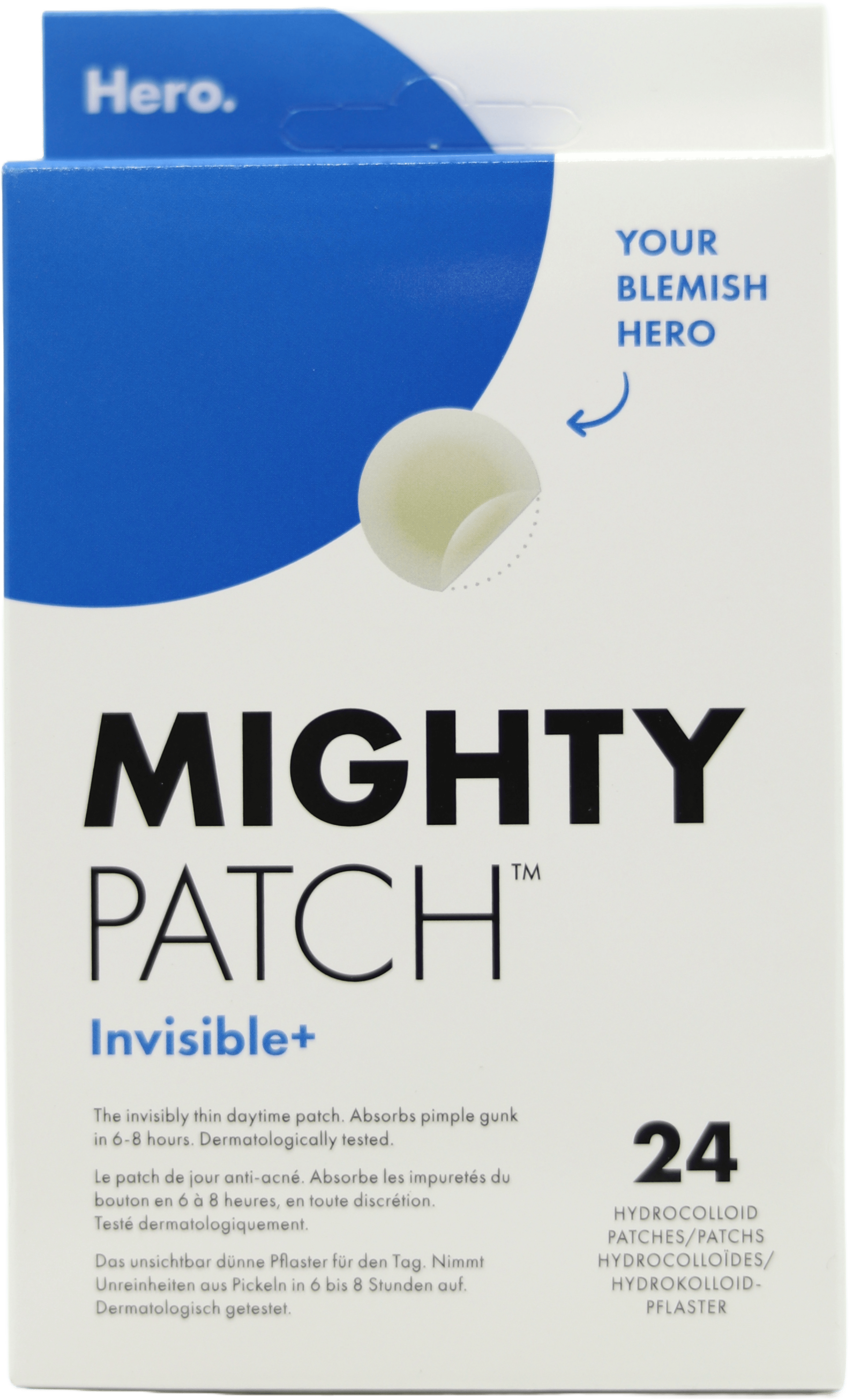 Hero Mighty Patch Invisible 24's