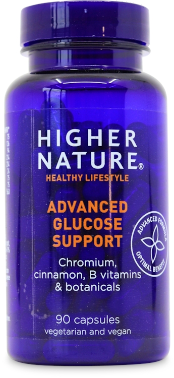 Photos - Vitamins & Minerals Higher Nature Advanced Glucose Support 90 Capsules