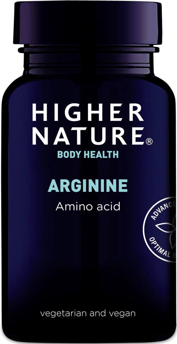 Higher Nature Arginine 120 Capsules