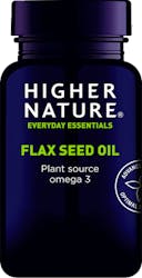 Higher Nature Flax Seed Oil 60 Capsules