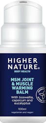 Higher Nature MSM  Joint & Muscle Warming Balm 100ml