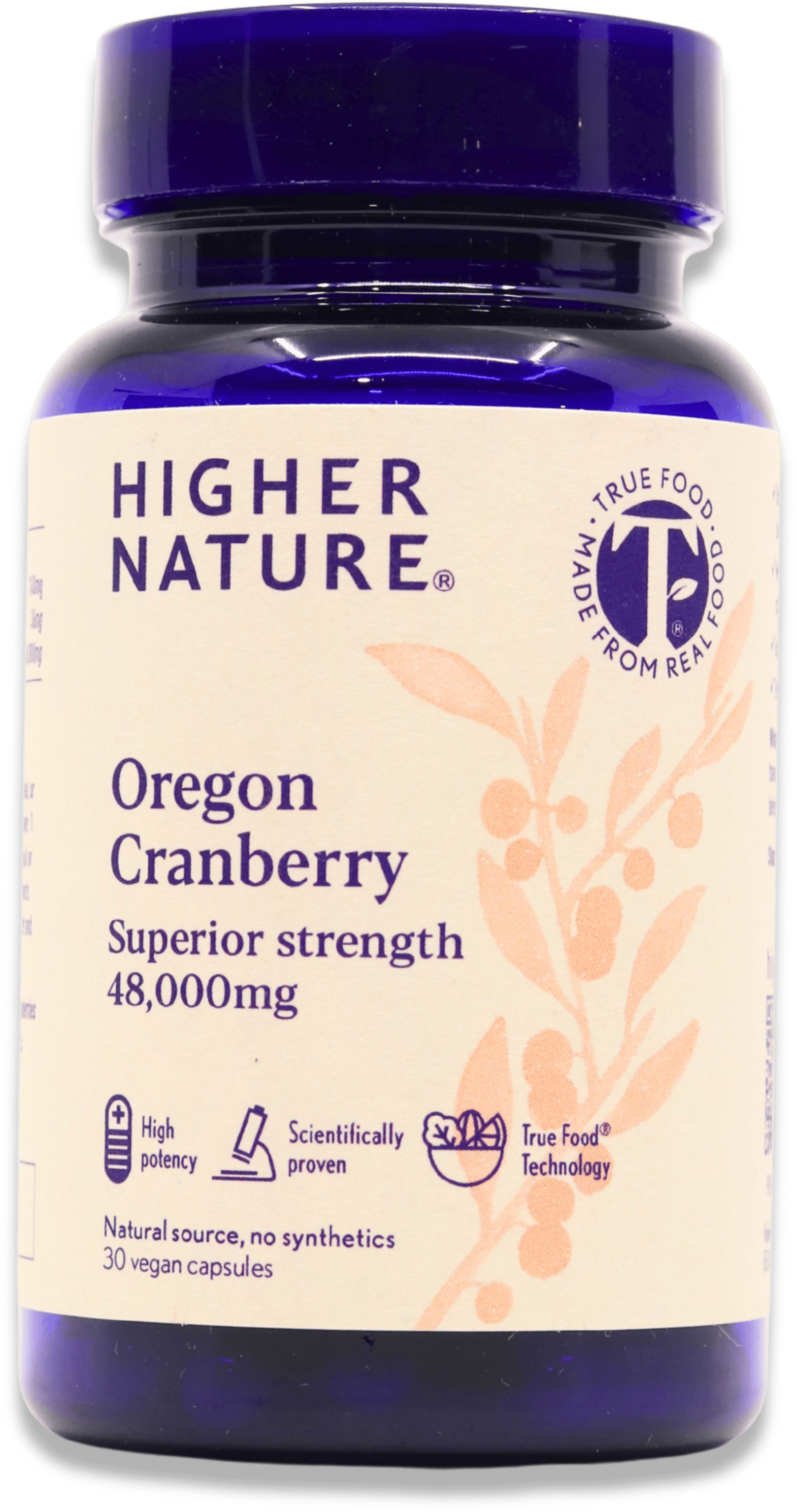Higher Nature Oregon Cranberry 30 Capsules