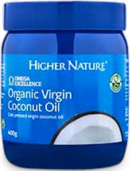 Higher Nature Organic Virgin Coconut Oil 400g