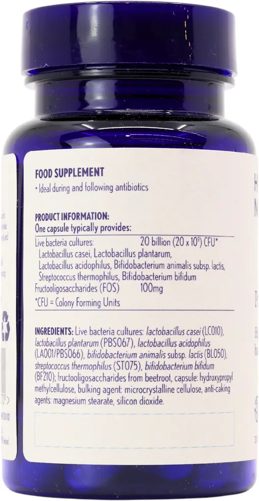 Higher Nature Pro Gut Extra 30 Capsules - 3