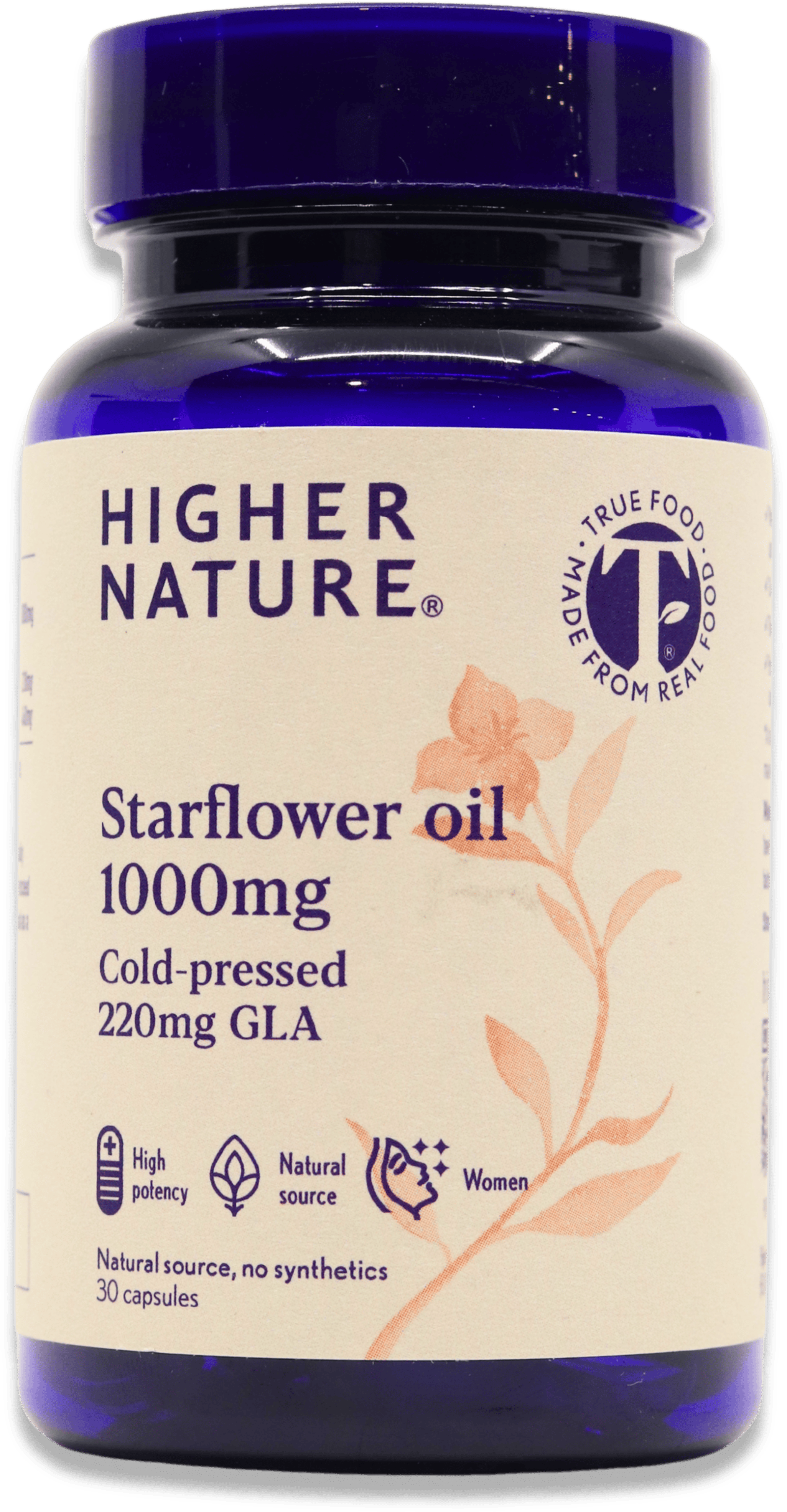 Higher Nature Starflower Oil 1000mg 30 Capsules