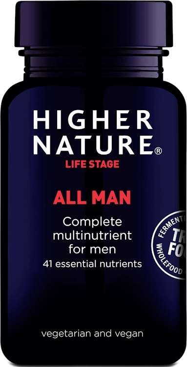 Higher Nature True Food All Man 90 Capsules