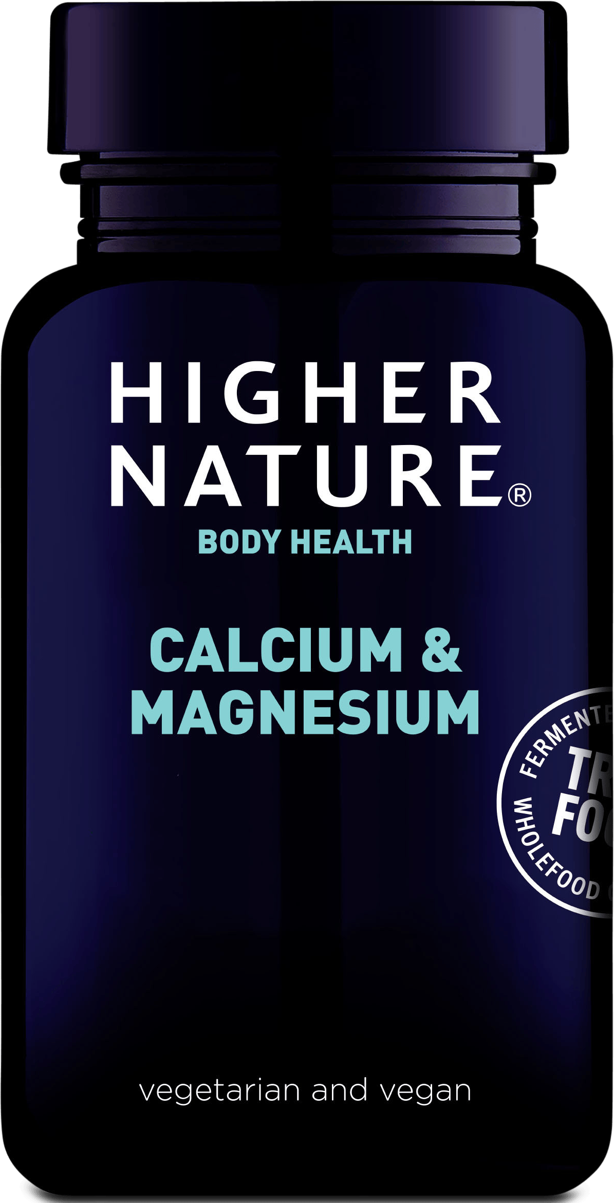 Higher Nature True Food Calcium & Magnesium 120 Tablets