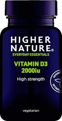 Higher Nature Vitamin D 2000IU 120 Capsules