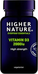 Higher Nature Vitamin D 2000IU 60 Capsules