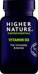Higher Nature Vitamin D3 500IU 60 Capsules
