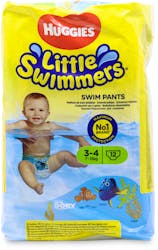 Huggies Little Swimmers Size 3-4 12 pack