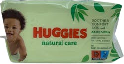 Huggies Natural Care With Aloe Vera Wipes Pack of 56