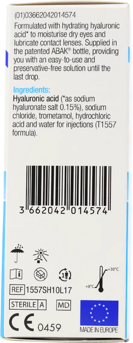 Hyabak Daily Eye Care Eye Drops 10ml - 3