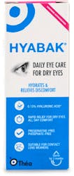 Hyabak Eye Drops Hypotonic for Dry Eyes 10ml
