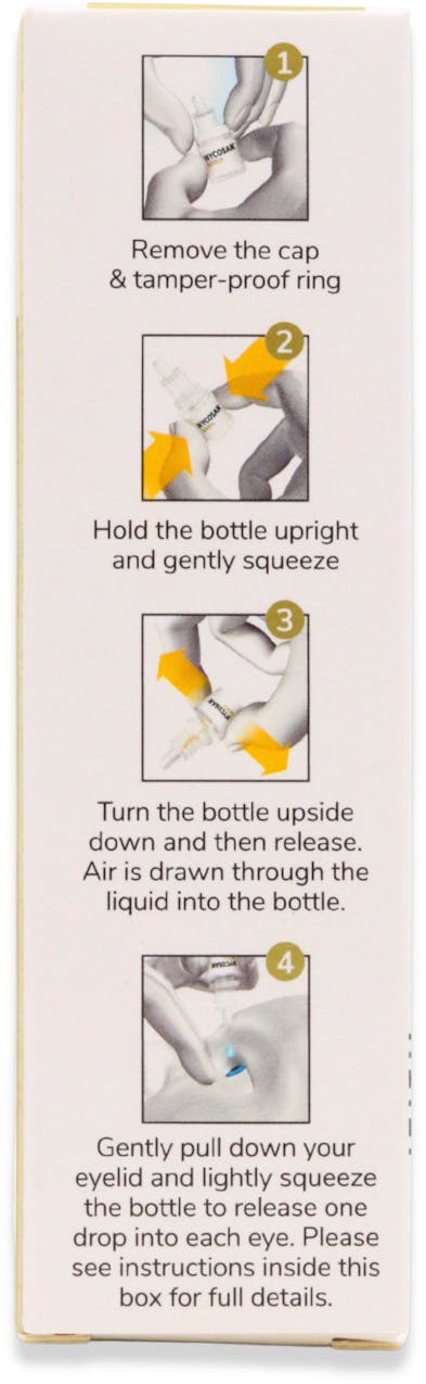 Hycosan Shield Eye Drops 3ml - 3