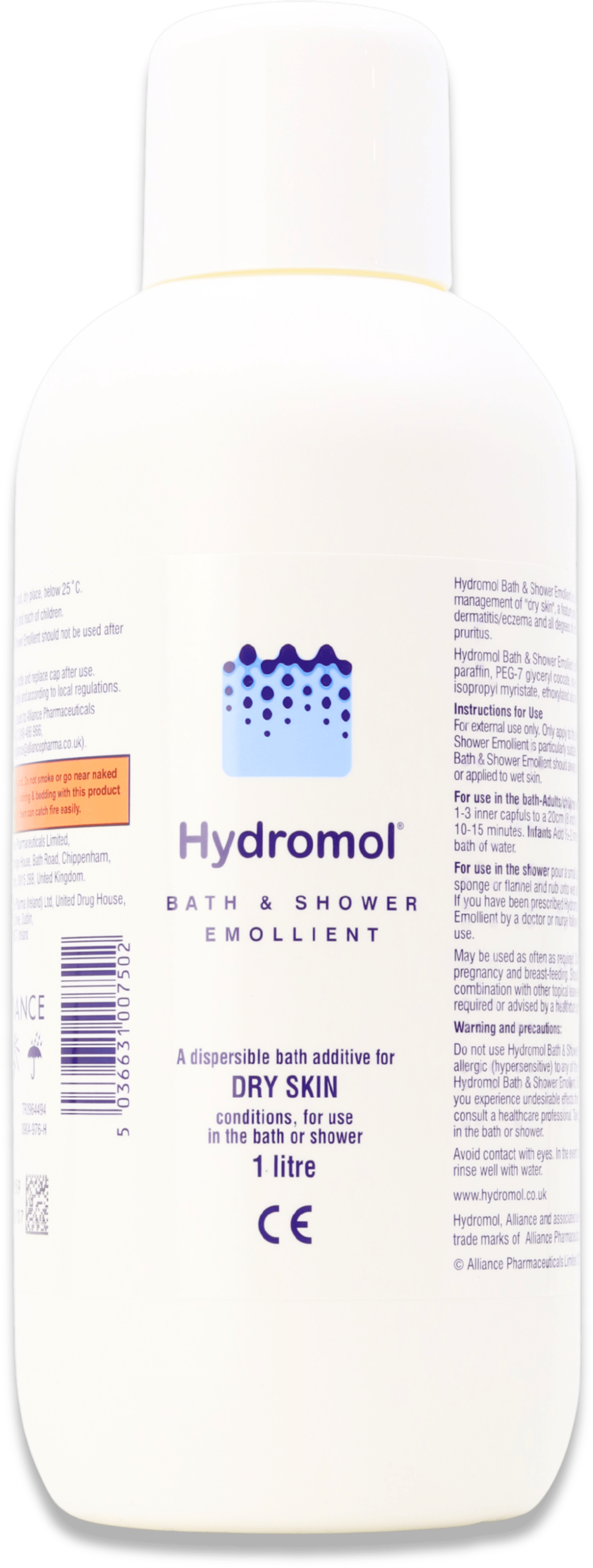 Hydromol Bath & Shower Emollient 1000ml