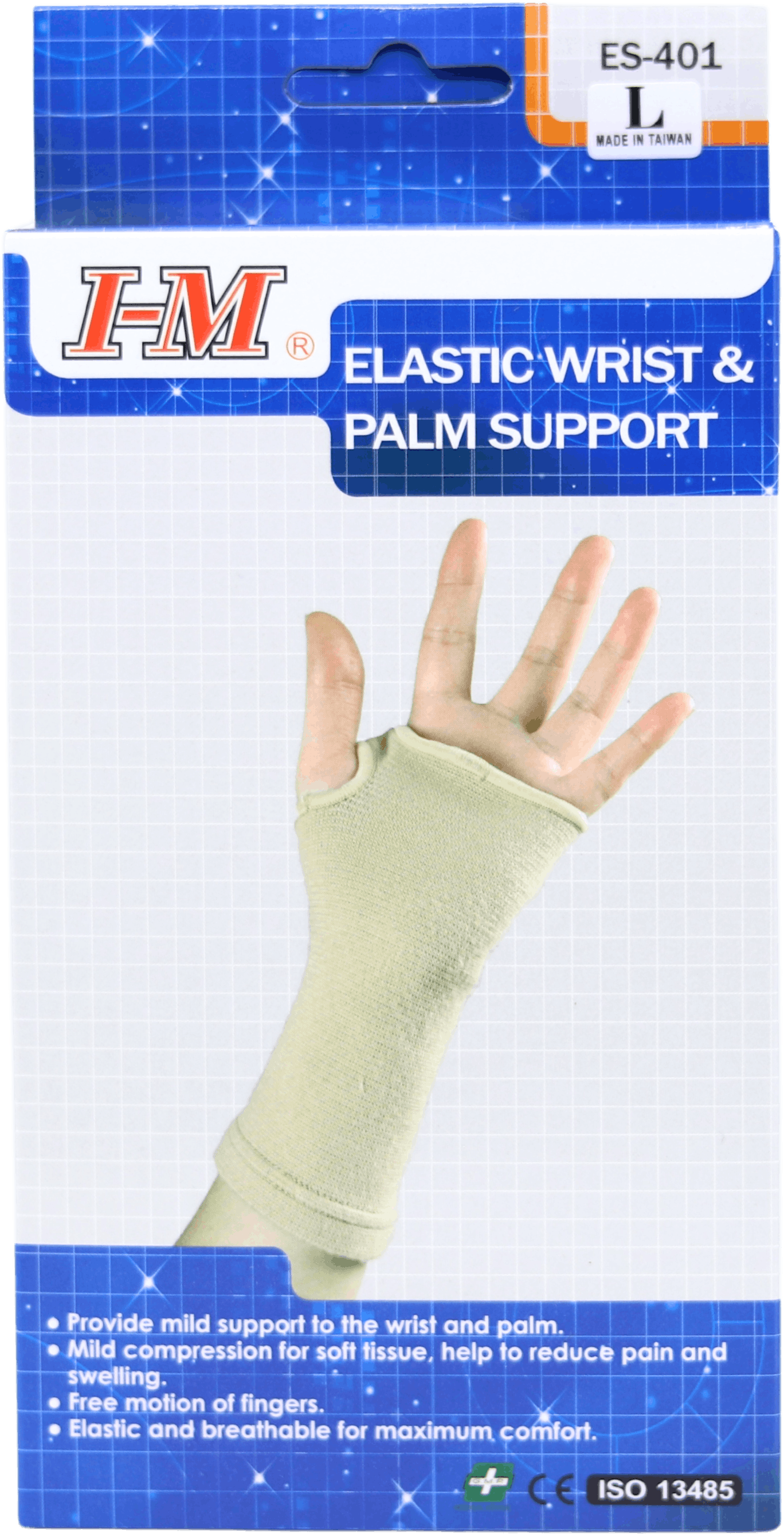 I-M Elastic Wrist & Palm Support ES-401 Large