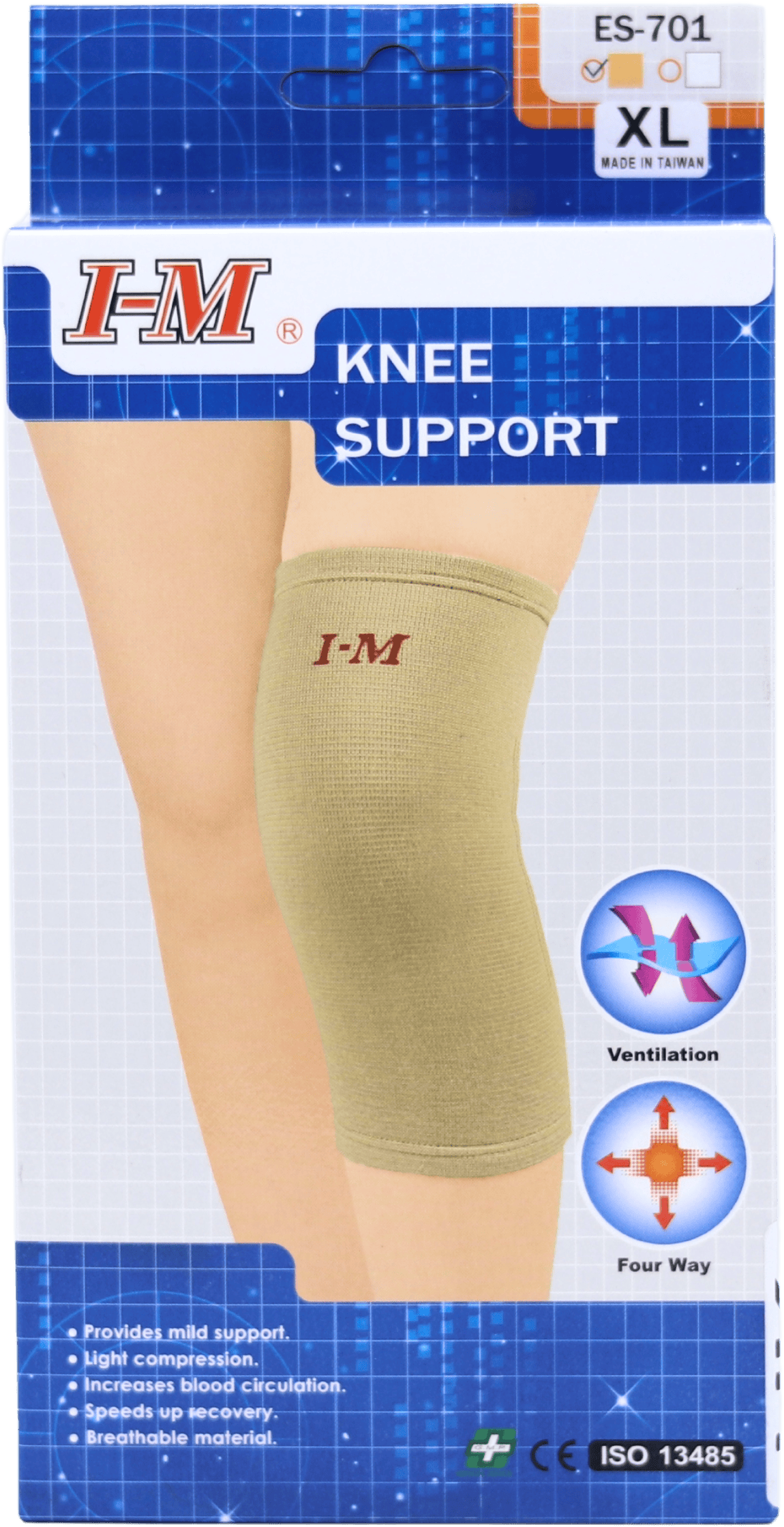 I-M Knee Support ES-701 X-Large