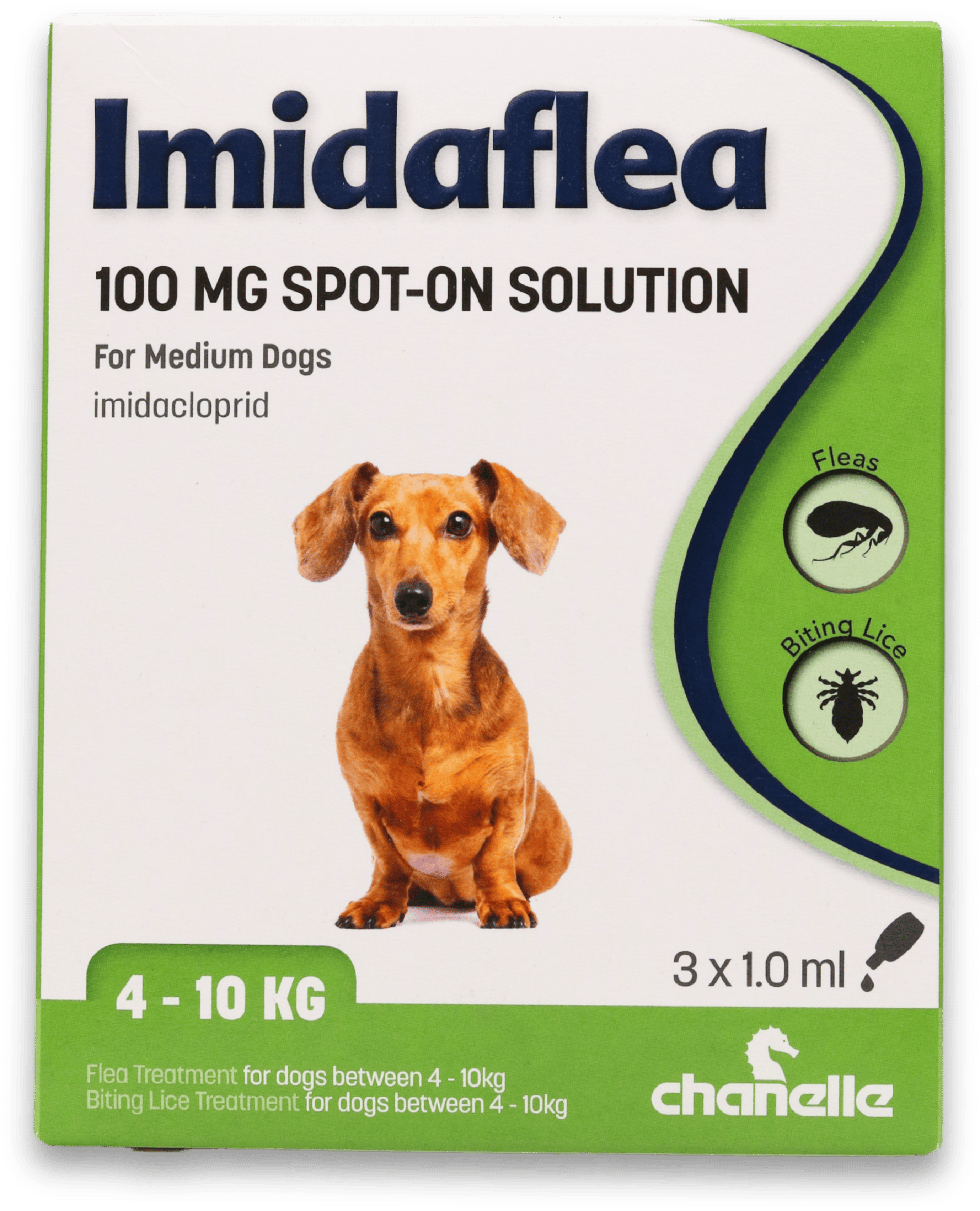 Imidaflea 100mg Spot-On Solution 4-10kg 3 x 1.0ml