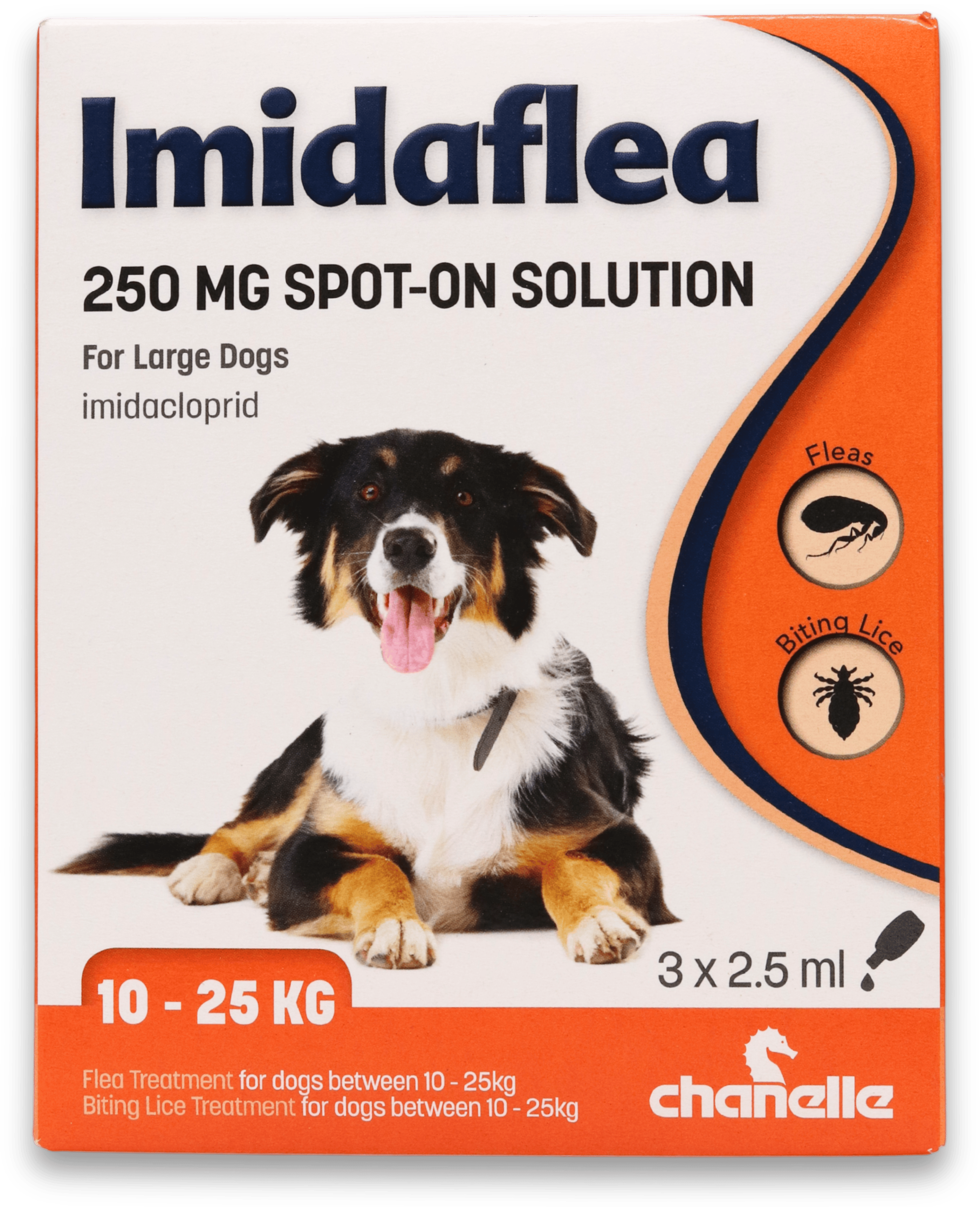 Imidaflea 250mg Spot-On Solution 10-25kg 3 x 2.5ml