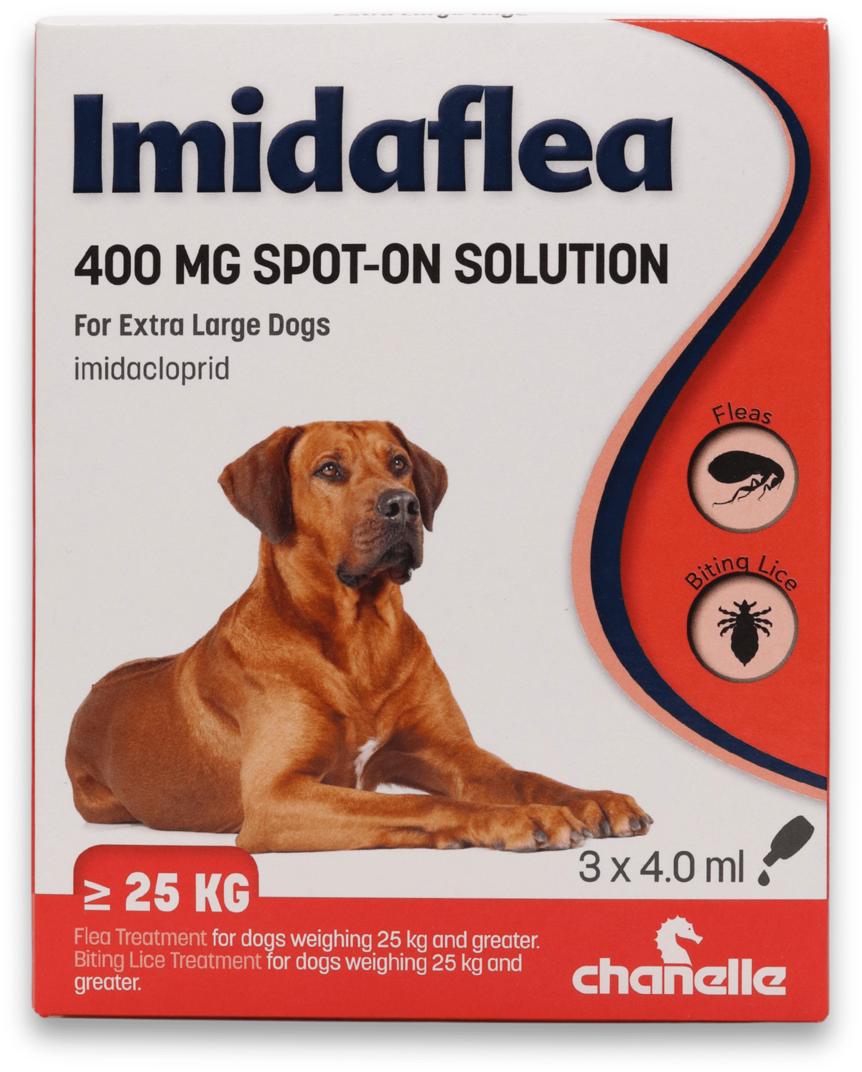 Imidaflea 400mg Spot-On Solution >25kg 3 x 4.0ml