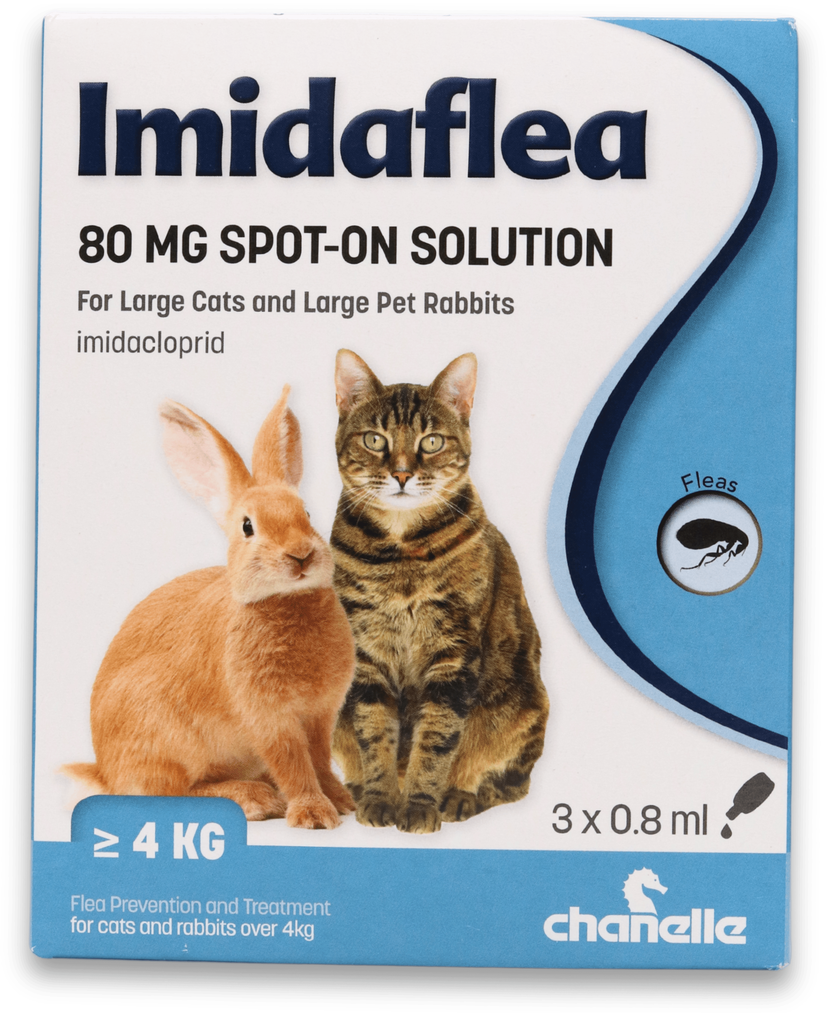 Imidaflea 80mg Spot-On Solution >4kg 3 x 0.8ml