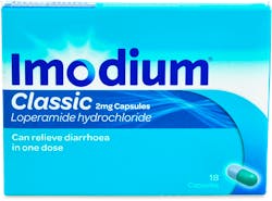 Imodium Classic 2mg 18 Capsules