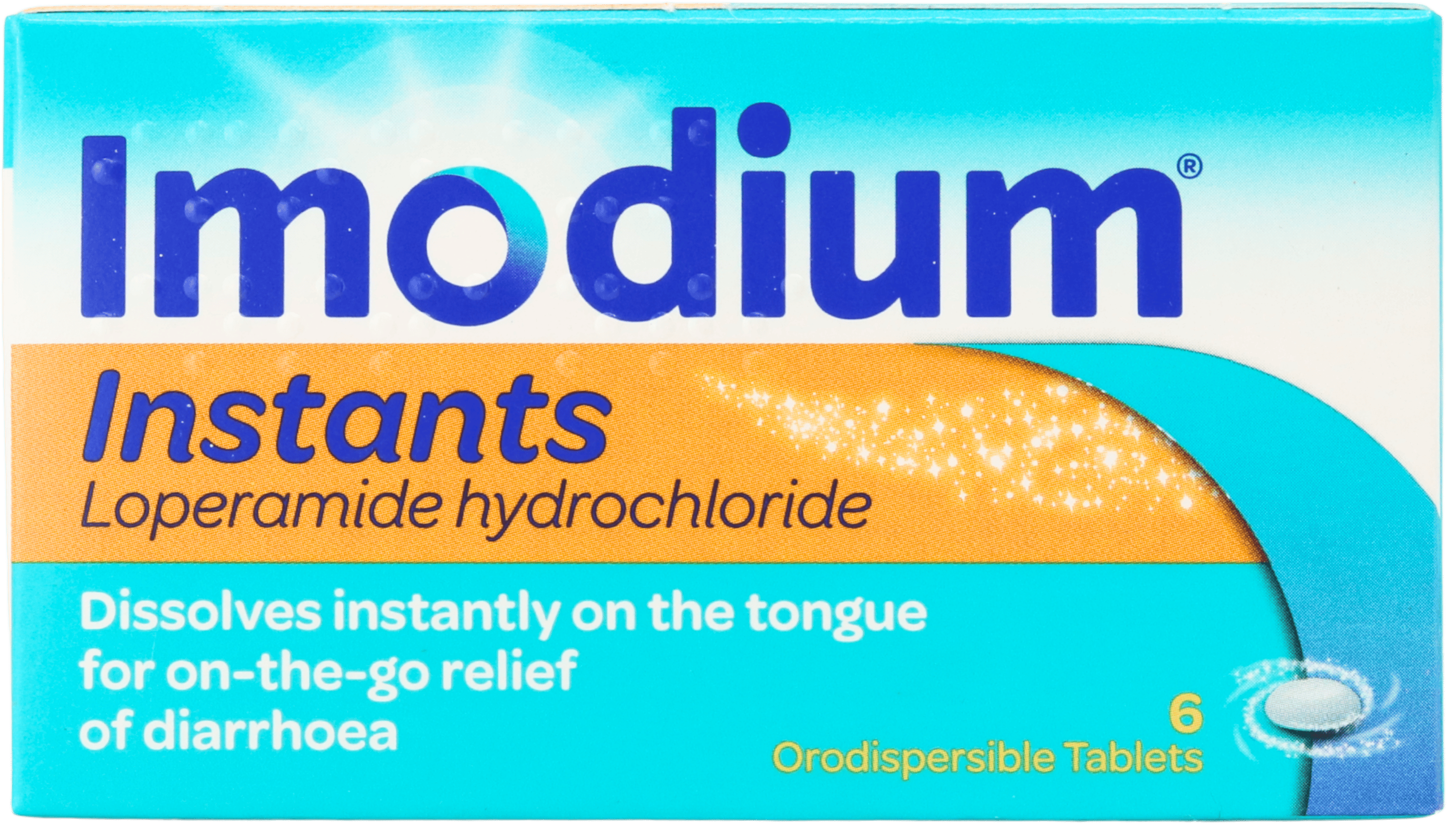 Imodium Instants 6 Tablets 2mg