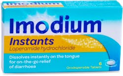 Imodium Instants 6 Tablets 2mg