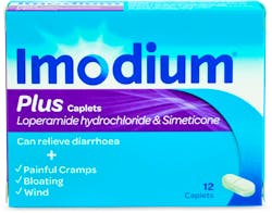 Imodium Plus 12 Caplets