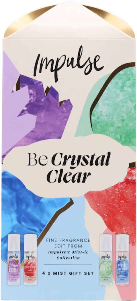 Impulse Be Crystal Clear Gift Set | medino