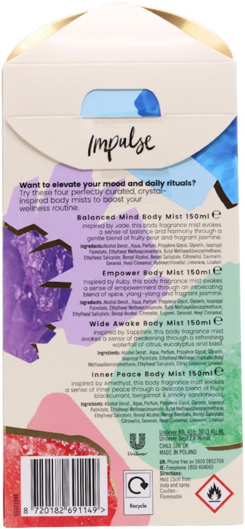 Impulse Be Crystal Clear Gift Set - 2
