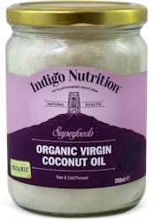 Indigo Nutrition Organic Virgin Coconut Oil 500ml