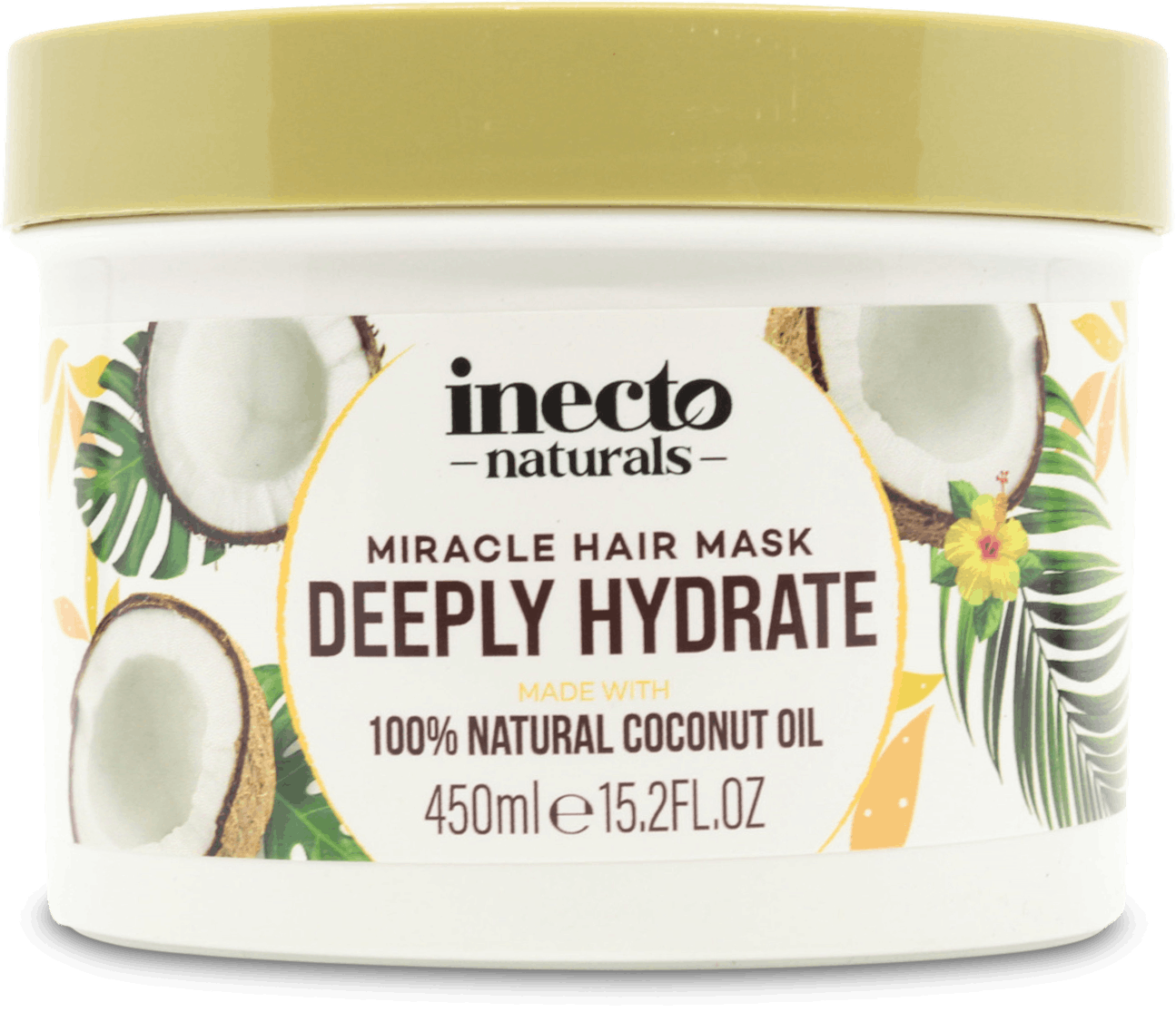 Inecto Natural Deep Hydrate Hair Mask 450ml