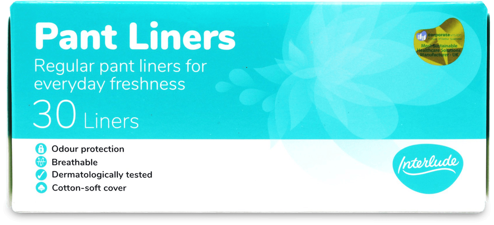 Interlude Panty Liners 30 Pack