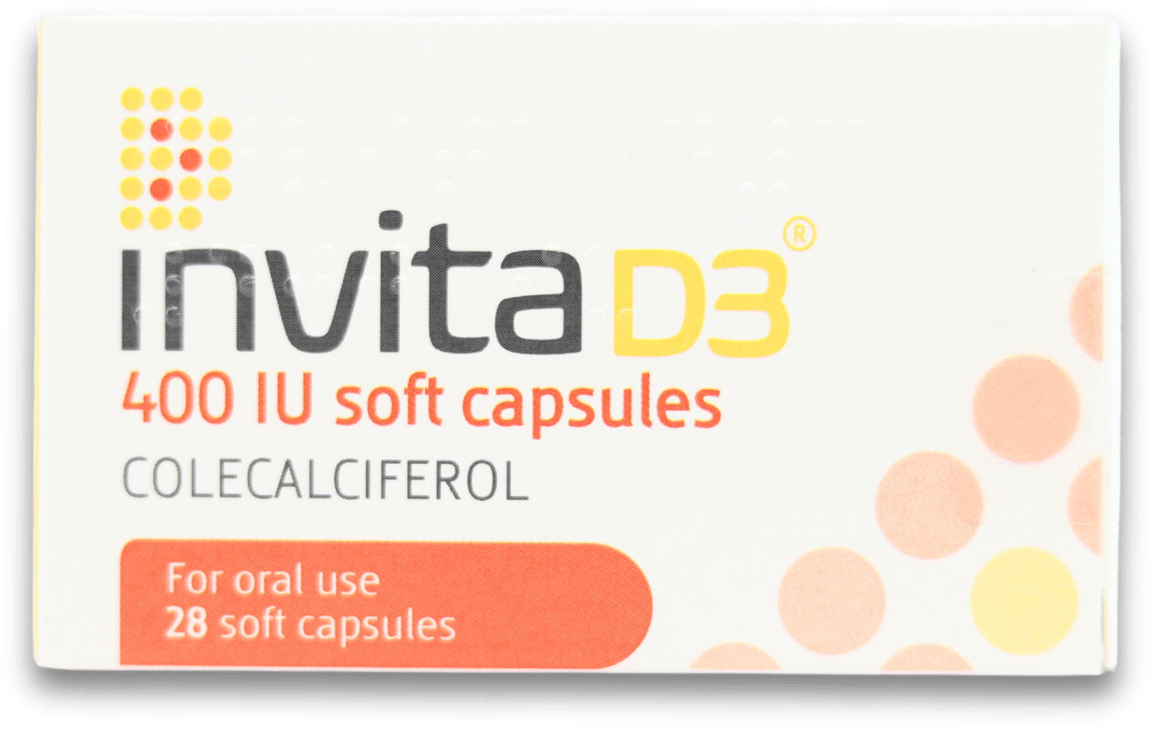 InVita D3 - Colecalciferol 400 IU 28 Soft Capsules