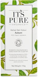 It's Pure Organic Herbal Hair Colour Auburn 110g