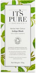 It's Pure Organic Herbal Hair Colour Indigo Black 100g