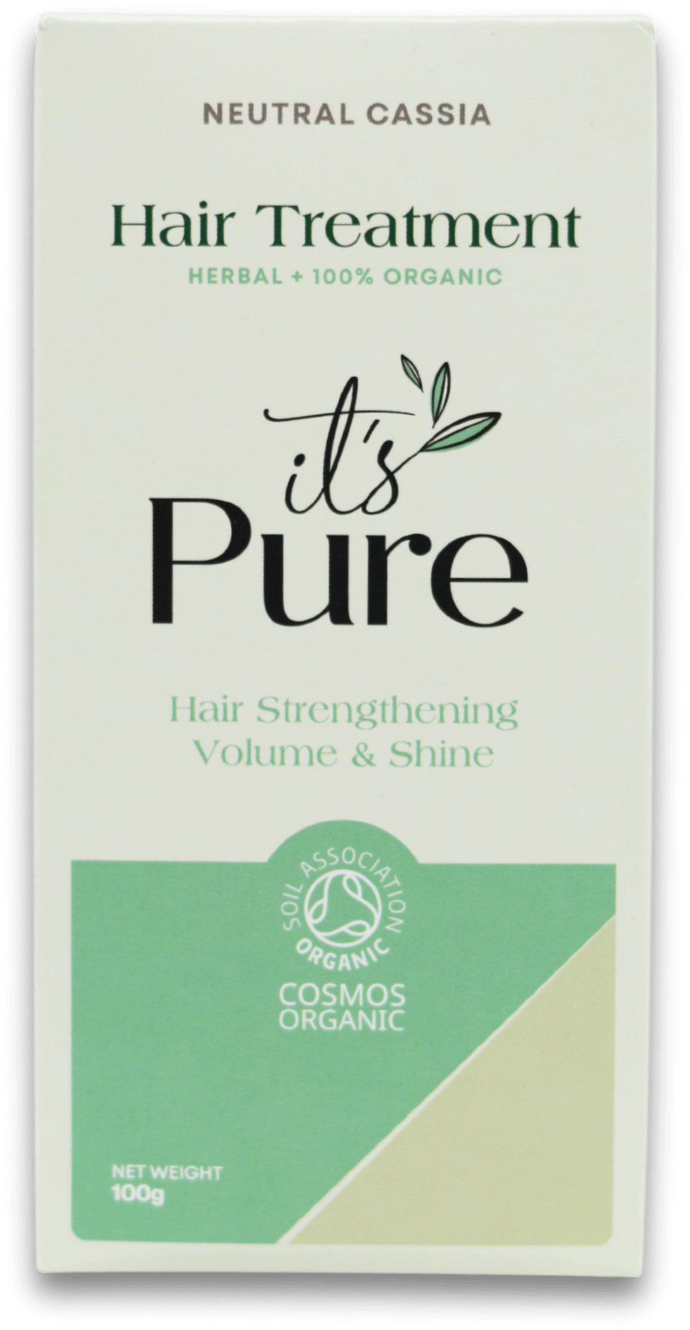 It's Pure Organic Neutral Cassia Herbal Hair Treatment 100g