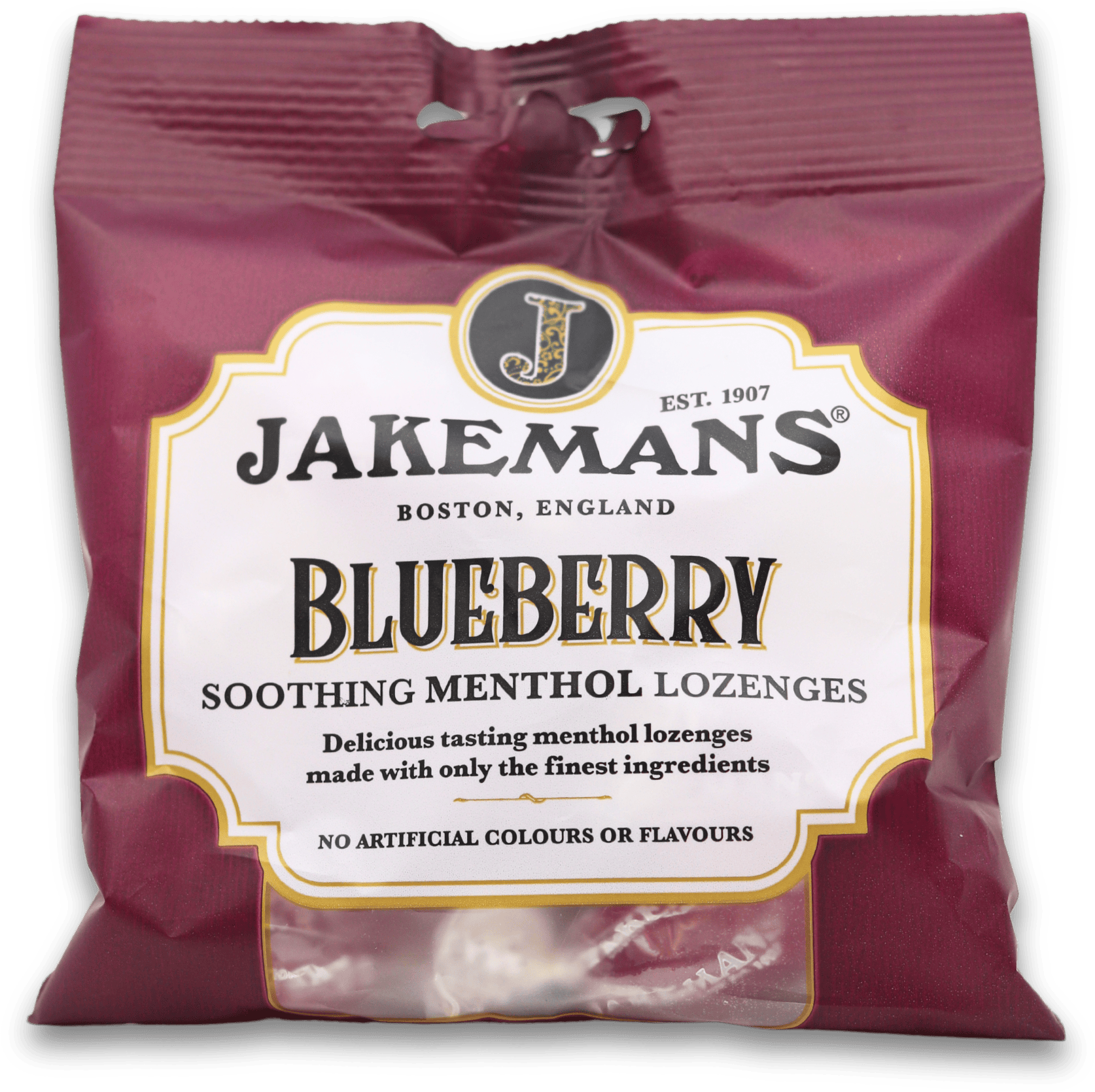 Jakemans Blueberry Soothing Menthol Lozenges 73g