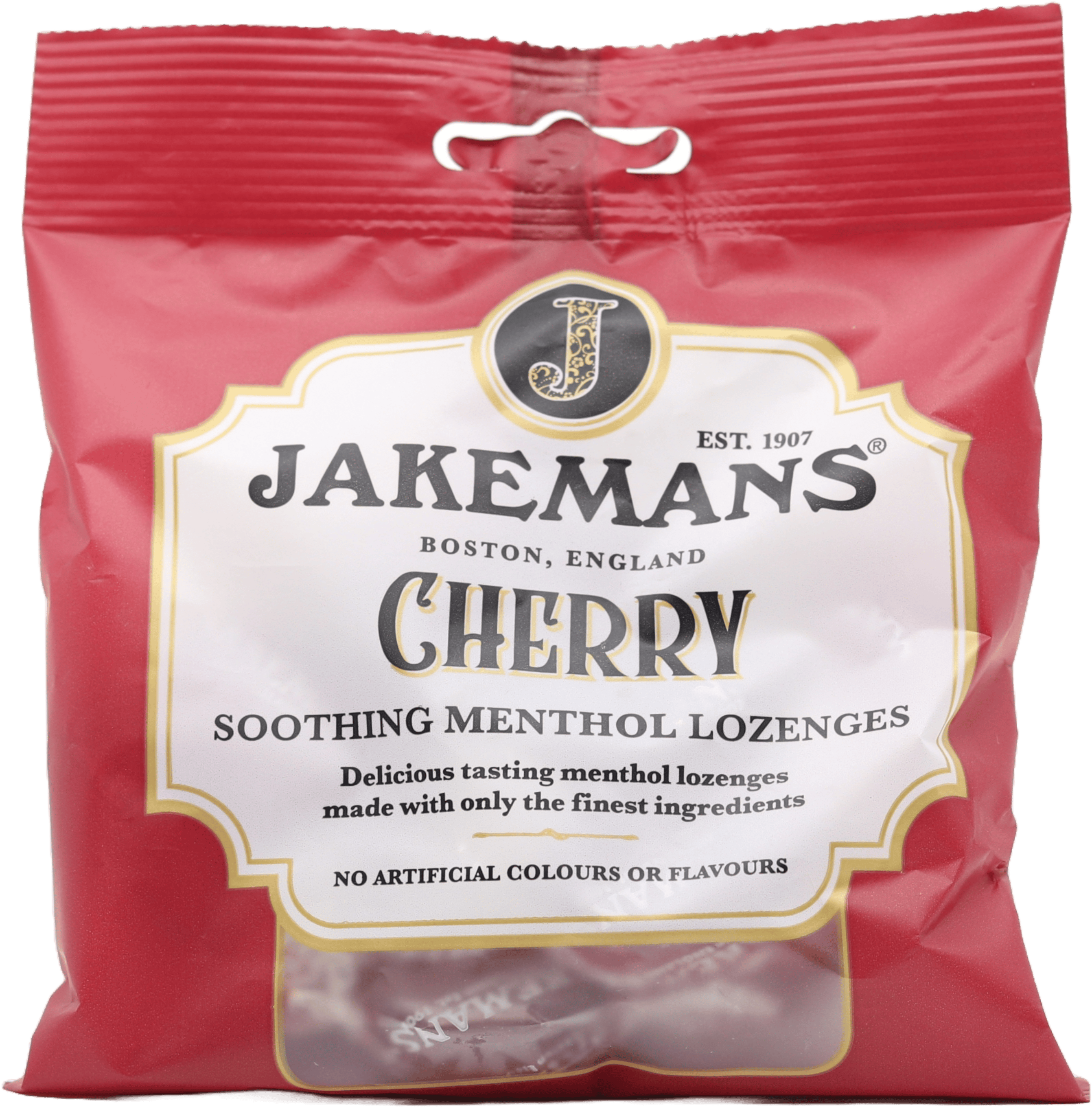Jakemans Cherry Soothing Menthol Lozenges 72g