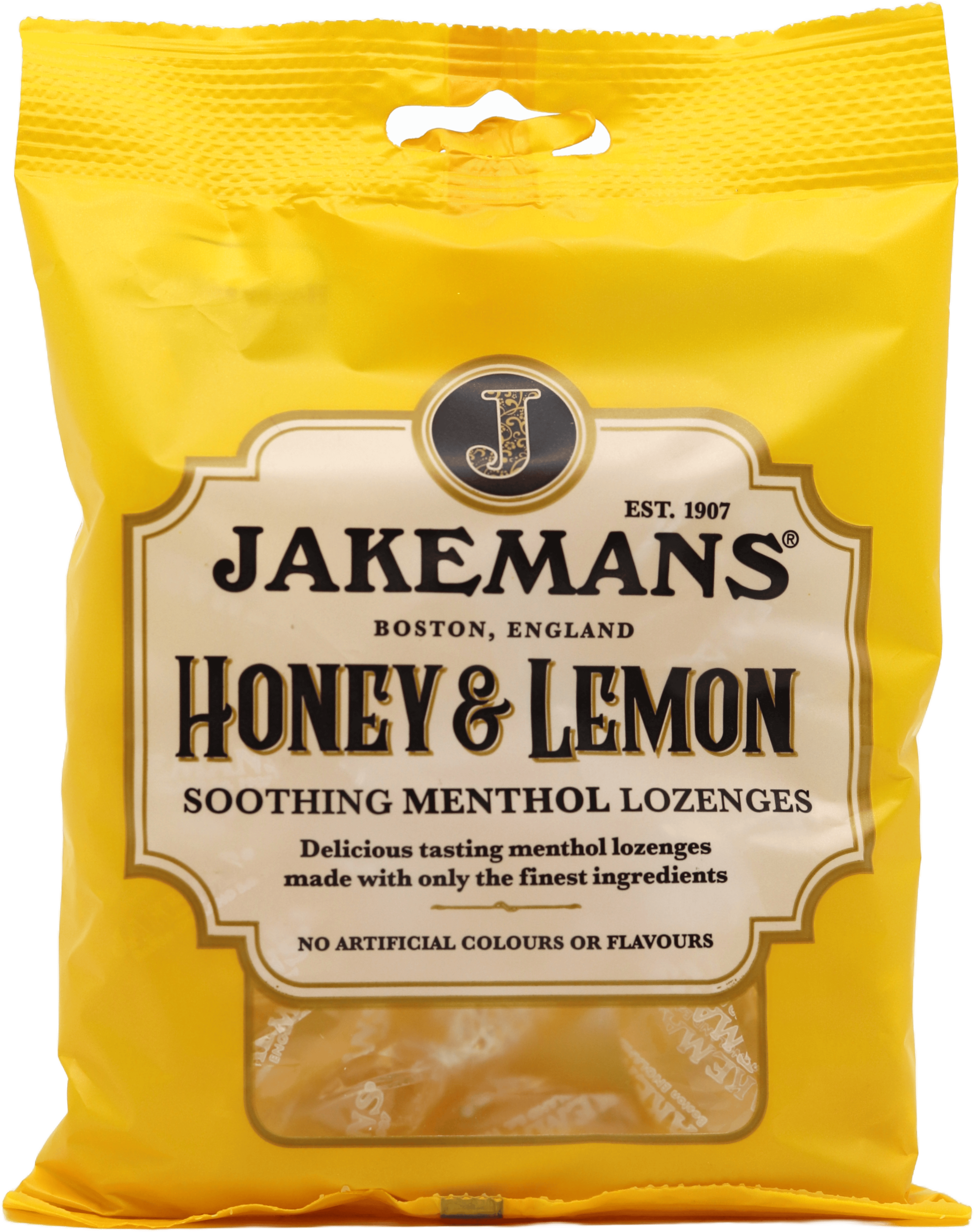 Jakemans Honey & Lemon Soothing Menthol Lozenges 160g