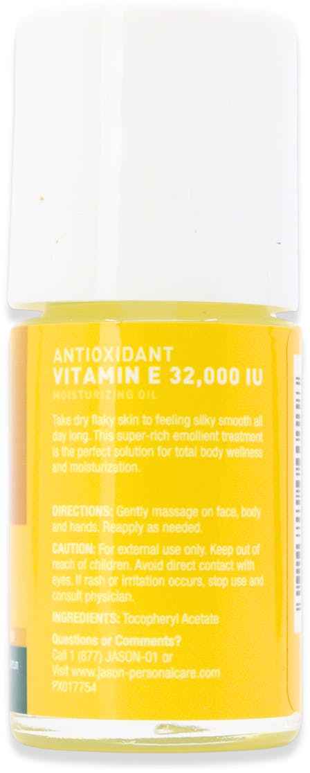 Jason Vitamin E Antioxidant Moisturising Oil 30ml - 2