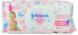 Johnson's Baby Gentle All Over 56 Wipes