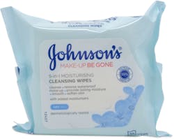 Johnson's Face Care Makeup Be Gone Moisturising 25 Wipes
