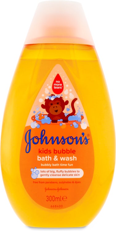 Johnsons Kids Bubble Bath & Wash - 500ml - اندروميدا