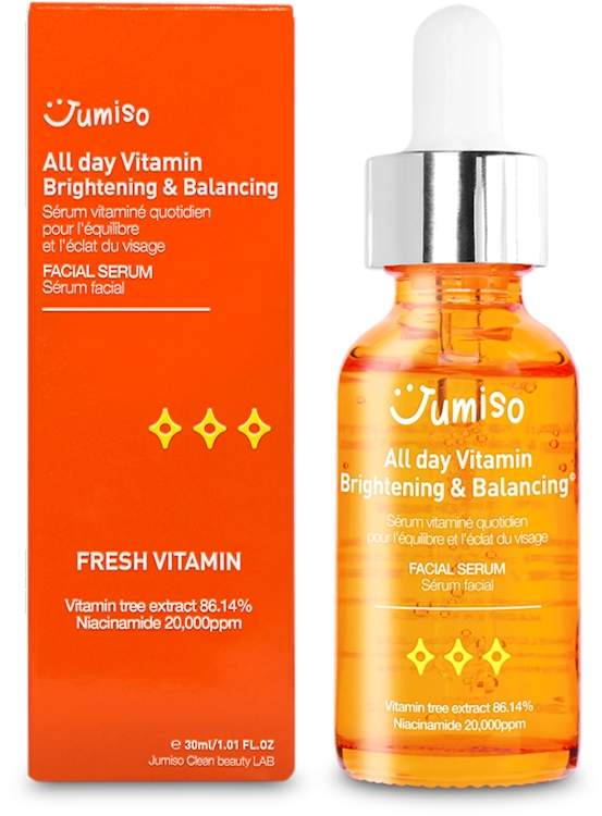 Photos - Vitamins & Minerals Jumiso All Day Vitamin Brightening & Balancing Facial Serum 30ml 