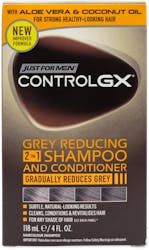 Just For Men Control GX Grey Reducing 2-In-1 Shampoo and Conditioner 118ml