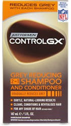 Just for Men Control Gx Grey Reducing 2-In-1 Shampoo and Conditioner 118ml